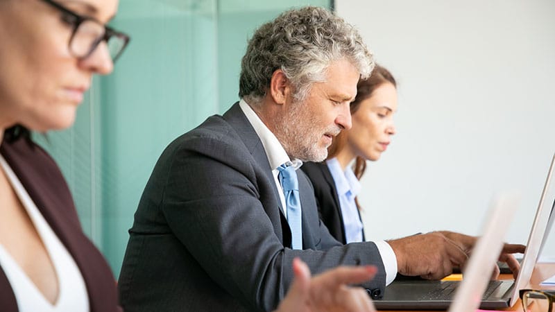 Lawyer at work